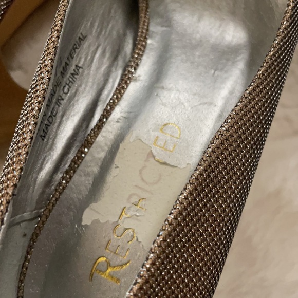 NWOB Restricted Blingy platform Stilettos Heels 7.5 - Picture 12 of 12